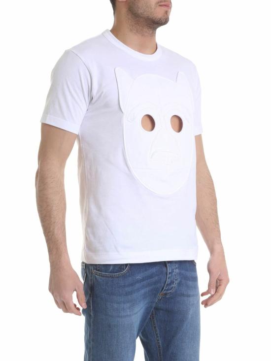  꼼데가르송 반팔 티셔츠 S271103 White - COMME DES GARCONS
