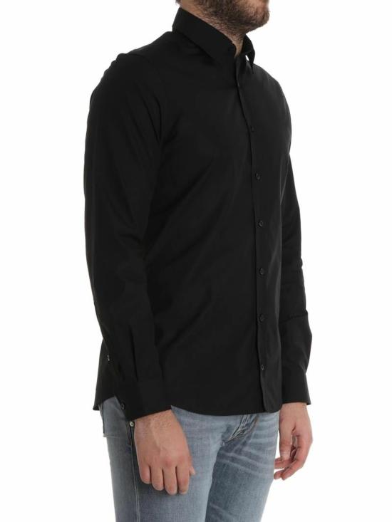  모스키노 긴팔 셔츠 02062383555 Black - MOSCHINO