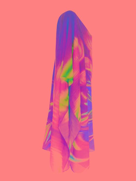  MARIA ENRICA NARDI 튜닉 KF148L12698ORYE Multicolour - MARIA ENRICA NARDI