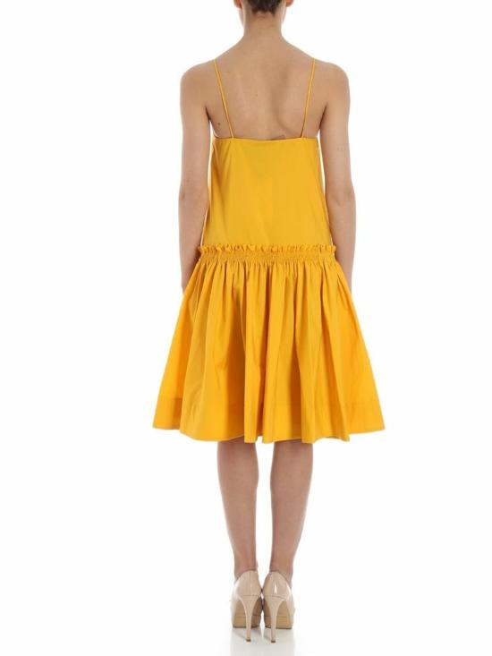  비베타 미디 원피스 81VP548158 Yellow - VIVETTA