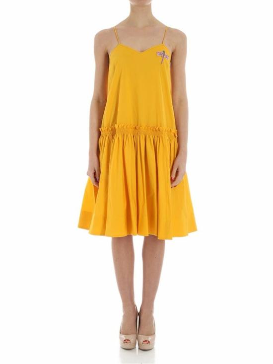  비베타 미디 원피스 81VP548158 Yellow
