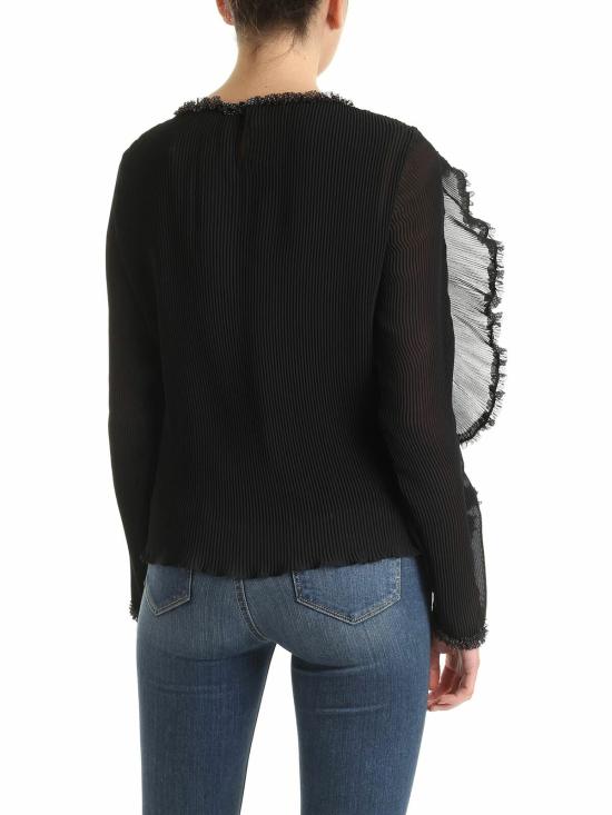  씨바이클로에 긴팔 티셔츠 CHS20SHT23023001 Black - SEE BY CHLOE'