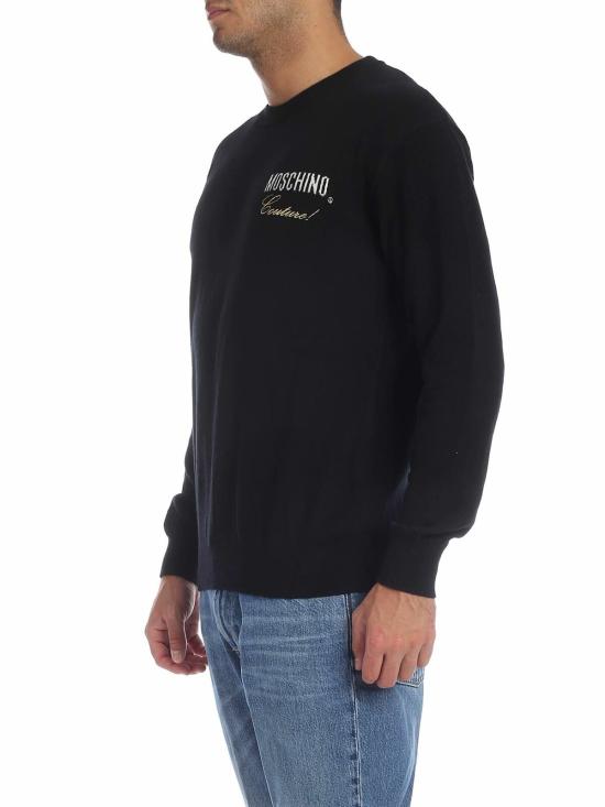  모스키노 스웨터 092452040555 Black - MOSCHINO