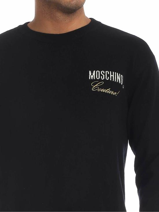 모스키노 스웨터 092452040555 Black - MOSCHINO