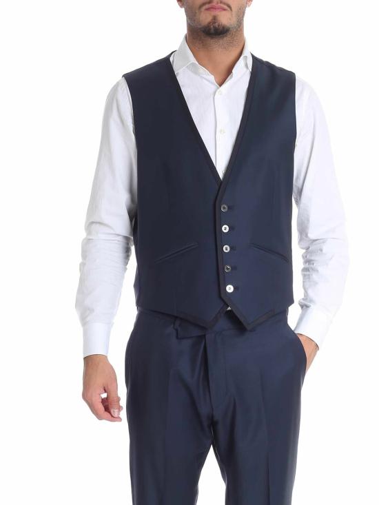  칼라거펠트 수트 세트 115208582096670 Blue - KARL LAGERFELD