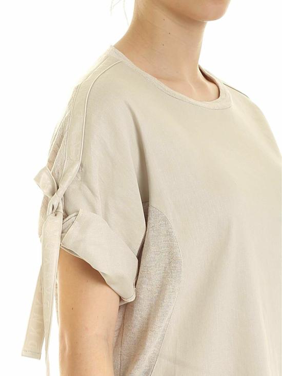  디케이엔와이 반팔 티셔츠 P0AACENVPBL BEIGE - DKNY