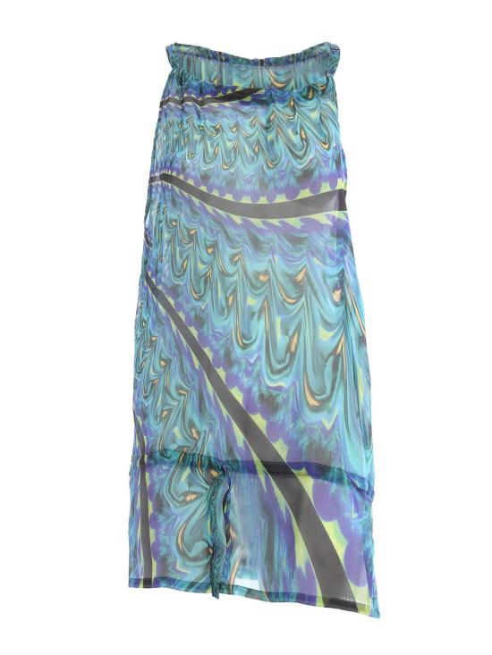  마리아 엔리카 나르디 미디 원피스 VM154L5375GRBK Multicolour