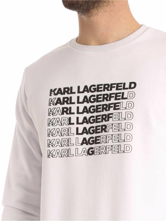  칼라거펠트 긴팔 티셔츠 70501850190010 White - KARL LAGERFELD