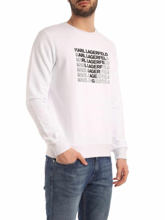  칼라거펠트 긴팔 티셔츠 70501850190010 White - KARL LAGERFELD