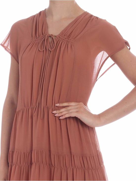  씨바이클로에 롱 원피스 CHS20URO0702526P Beige - SEE BY CHLOE'