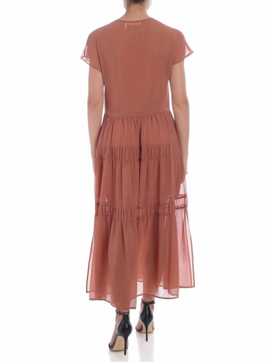  씨바이클로에 롱 원피스 CHS20URO0702526P Beige - SEE BY CHLOE'