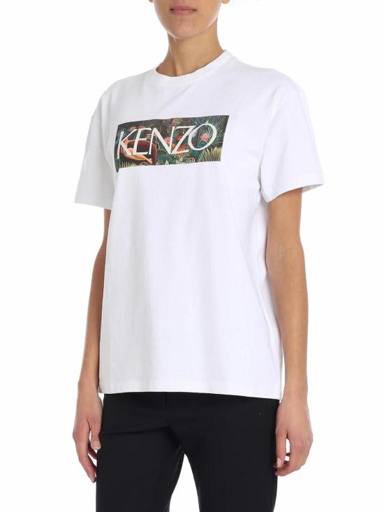  겐조 반팔 티셔츠 1TS76998501 White - KENZO
