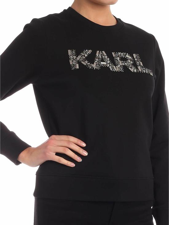  칼라거펠트 긴팔 티셔츠 96KW1828999 Black - KARL LAGERFELD