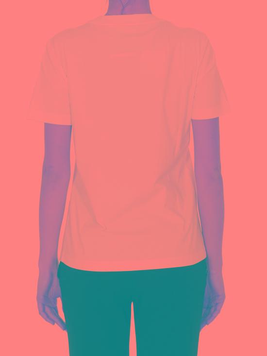  모스키노 반팔 티셔츠 070404401001 White - MOSCHINO