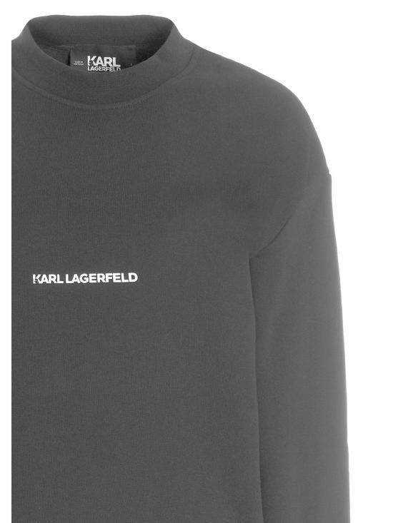  칼라거펠트 긴팔 티셔츠 211U1800999 Black - KARL LAGERFELD