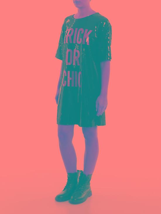  모스키노 숏 원피스 41405461555 Black - MOSCHINO