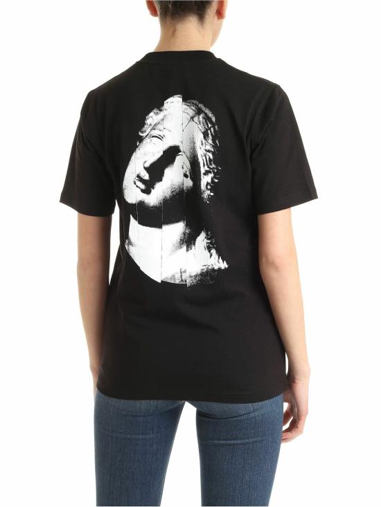  알렉산더 맥퀸 반팔 티셔츠 583304ROJ271000 BLACK - ALEXANDER MCQUEEN