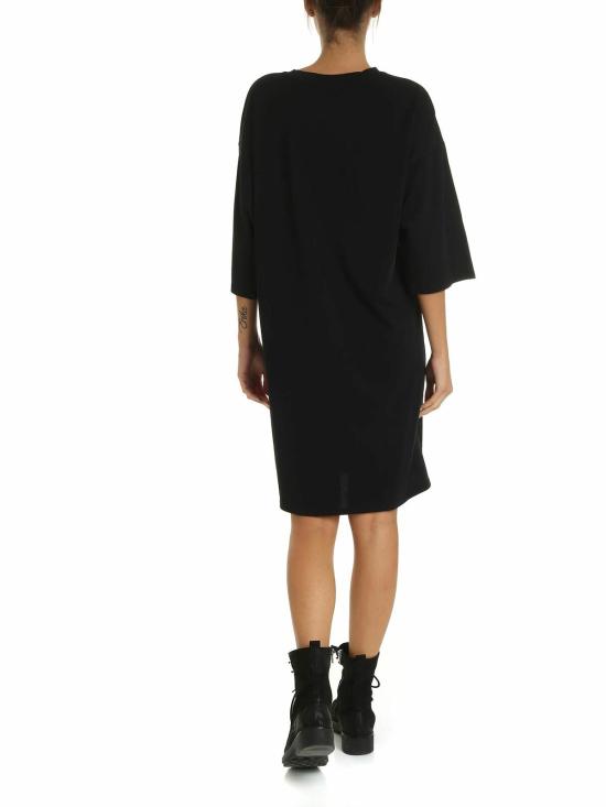  디케이엔와이 미디 원피스 P9GDWBOBBLK Black - DKNY