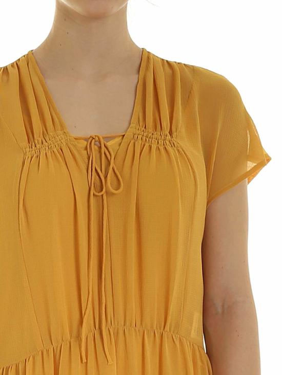  씨바이클로에 롱 원피스 CHS20URO07025745 Yellow - SEE BY CHLOE'