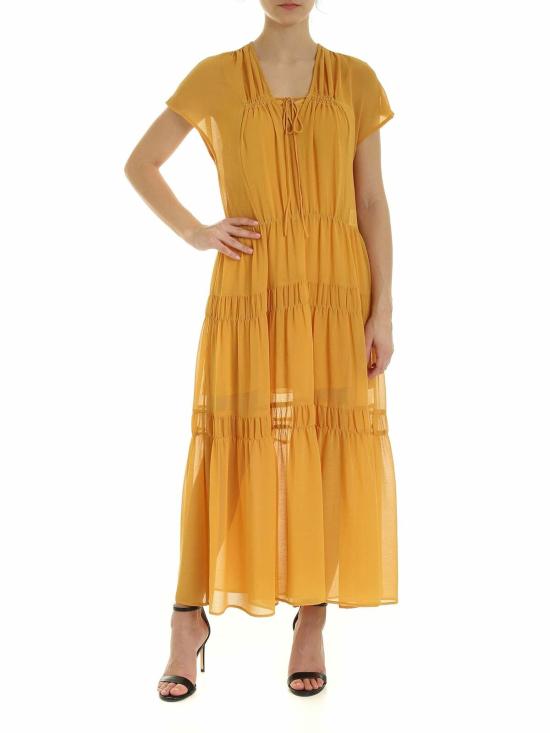  씨바이클로에 롱 원피스 CHS20URO07025745 Yellow
