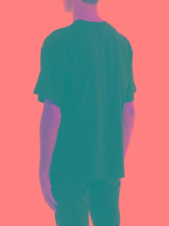  모스키노 반팔 티셔츠 70452401555 Black - MOSCHINO