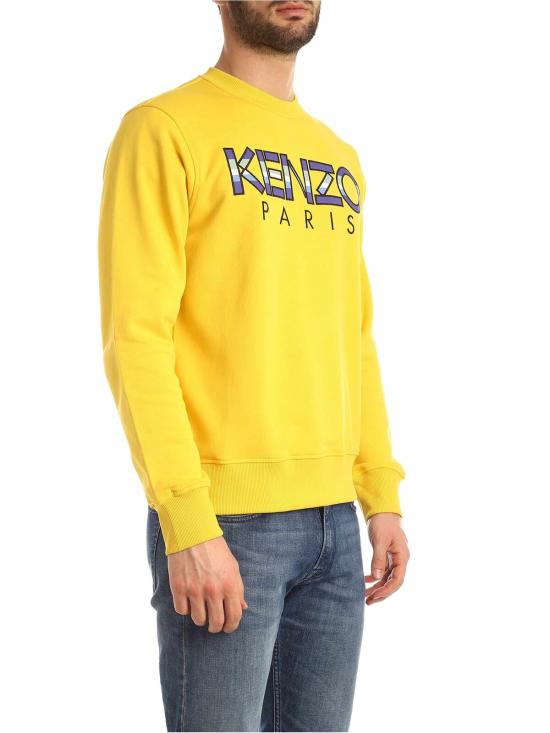 겐조 긴팔 티셔츠 5SW0004MD39 Yellow - KENZO