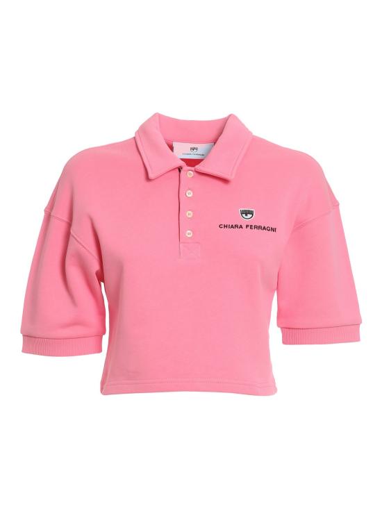  키아라 페라그니 폴로 티셔츠 72CBGT01CFT03414 Pink