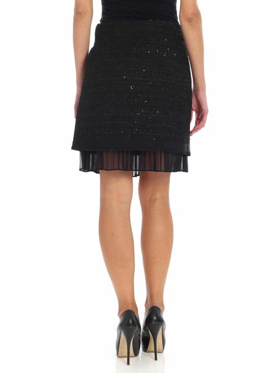  칼라거펠트 숏 원피스 86KW1205999 Black - KARL LAGERFELD