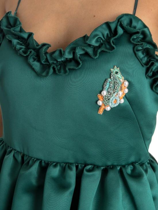  비베타 숏 원피스 74VV5016000 Green - VIVETTA