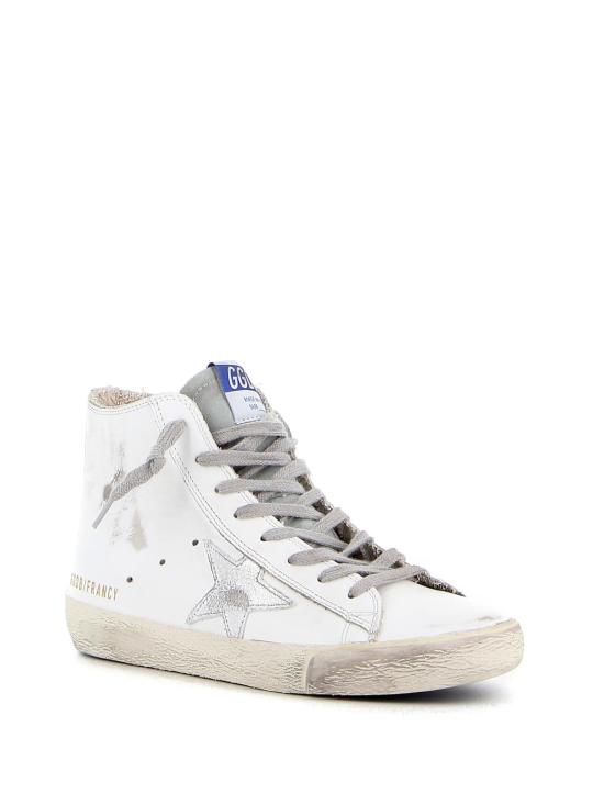 26SS 골든구스 스웨이드 스타 프랜시 스니커즈 GWF00113F00031910274 White - GOLDEN GOOSE