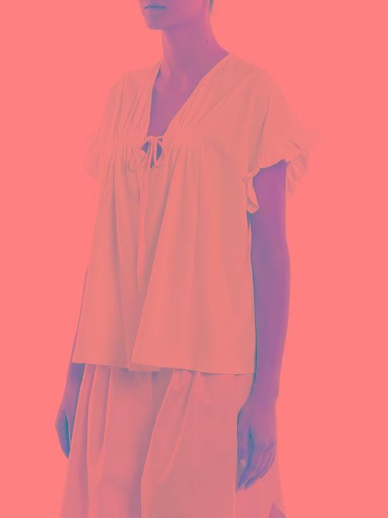  씨바이클로에 블라우스 CHS20UJH24097109 White - SEE BY CHLOE'