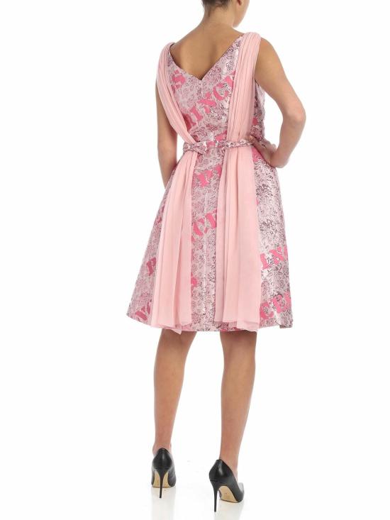  모스키노 숏 원피스 041305411242 Pink - MOSCHINO