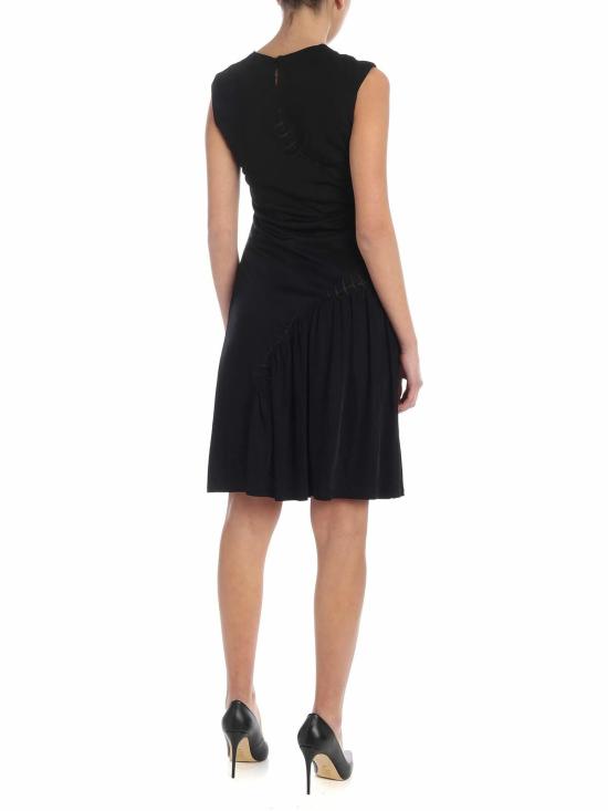  모스키노 미디 원피스 042505301555 Black - MOSCHINO