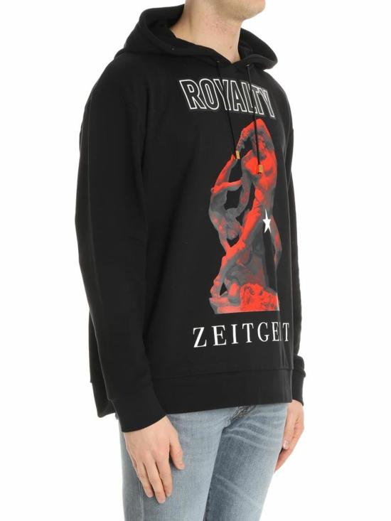  파우스토 푸글리시 후드 티셔츠 FRU7092PF0230999 Black - FAUSTO PUGLISI