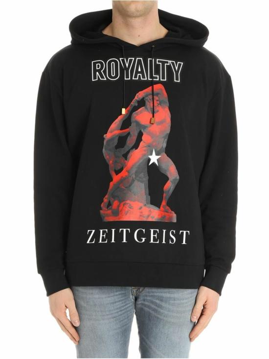  파우스토 푸글리시 후드 티셔츠 FRU7092PF0230999 Black