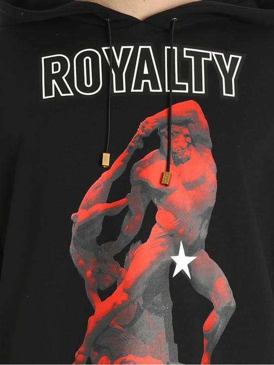  파우스토 푸글리시 후드 티셔츠 FRU7092PF0230999 Black - FAUSTO PUGLISI