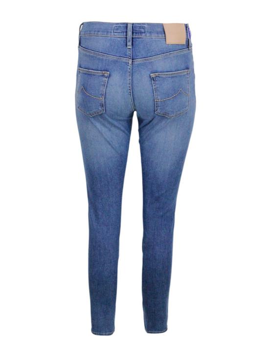  야콥코헨 데님 스트레이트 팬츠 KIMBERLYSKINNYCROP069F Light Wash - JACOB COHËN