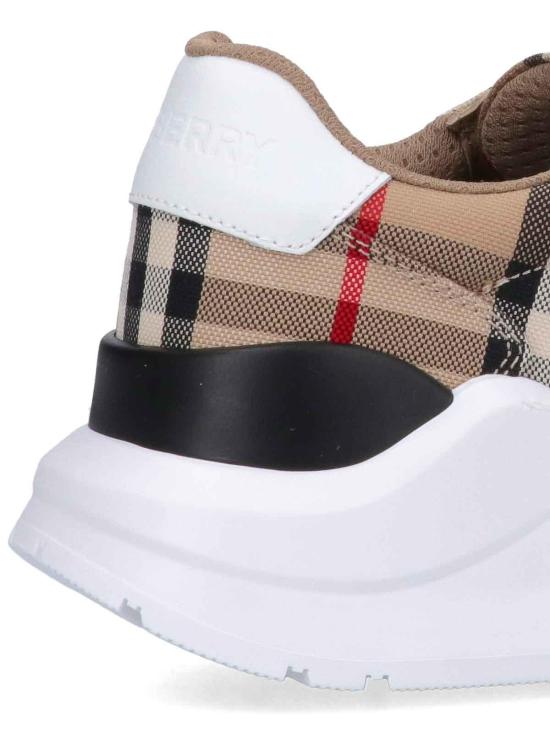 26FW 버버리 빈티지 체크 벨크로 스니커즈 8050509 BEIGE - BURBERRY