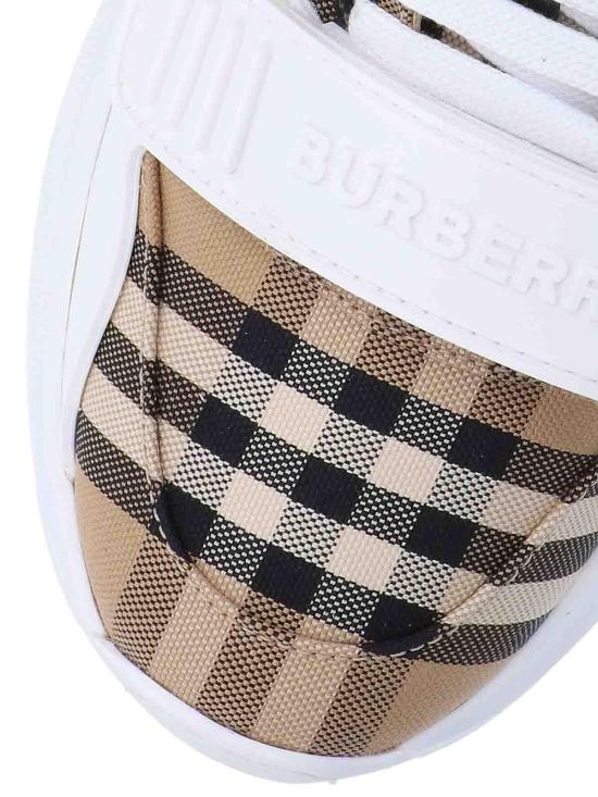 26FW 버버리 빈티지 체크 벨크로 스니커즈 8050509 BEIGE - BURBERRY