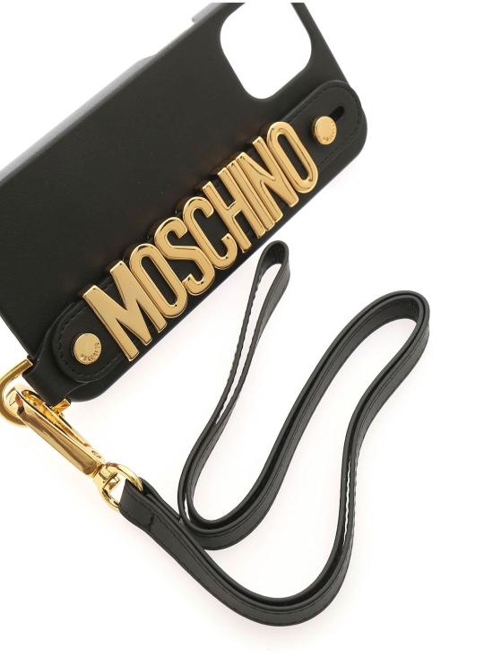 모스키노 핸드폰 액세사리 792183031555 Black - MOSCHINO