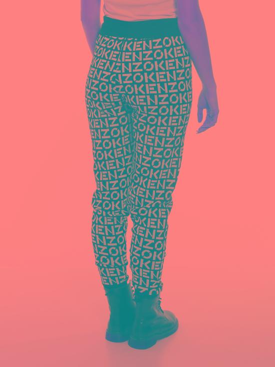  겐조 트레이닝/조거 팬츠 FC52PA6913SC99 Black - KENZO