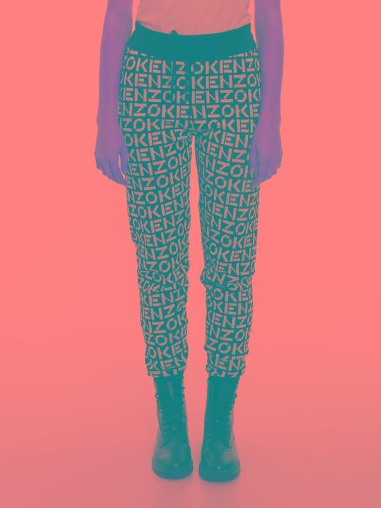  겐조 트레이닝/조거 팬츠 FC52PA6913SC99 Black - KENZO