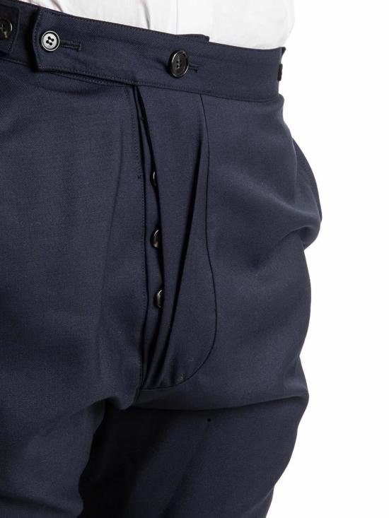  비비안웨스트우드 스트레이트 팬츠 S25KA0512S47883511 Blue - VIVIENNE WESTWOOD