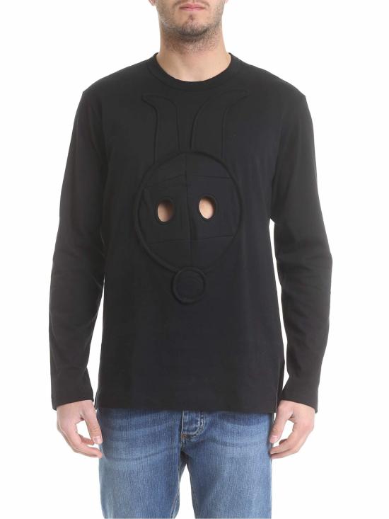  꼼데가르송 긴팔 티셔츠 S271091 Black
