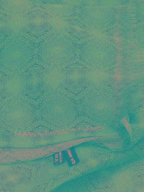  MARIA ENRICA NARDI 머플러/스카프 SG118L38168BLWH Blue - MARIA ENRICA NARDI