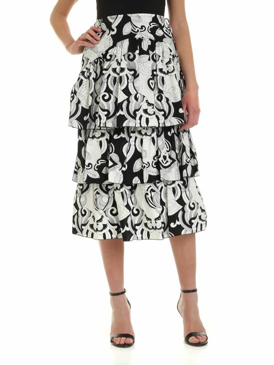  씨바이클로에 롱 스커트 CHS20SJU10034905 White