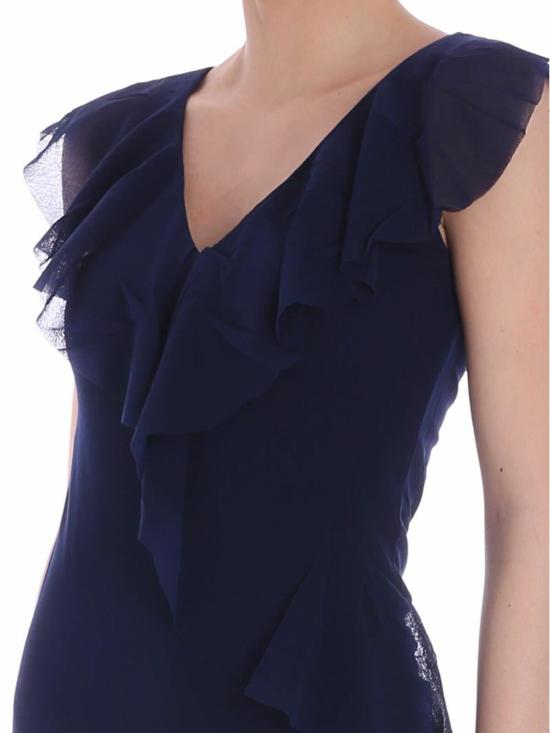  FUZZI 미디 원피스 F8116210056672 Blue - FUZZI