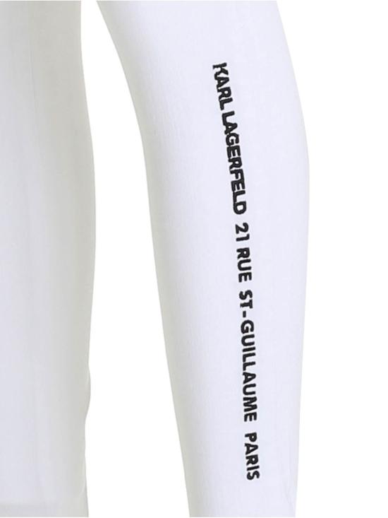  칼라거펠트 스트레이트 팬츠 211W1103D15 White - KARL LAGERFELD