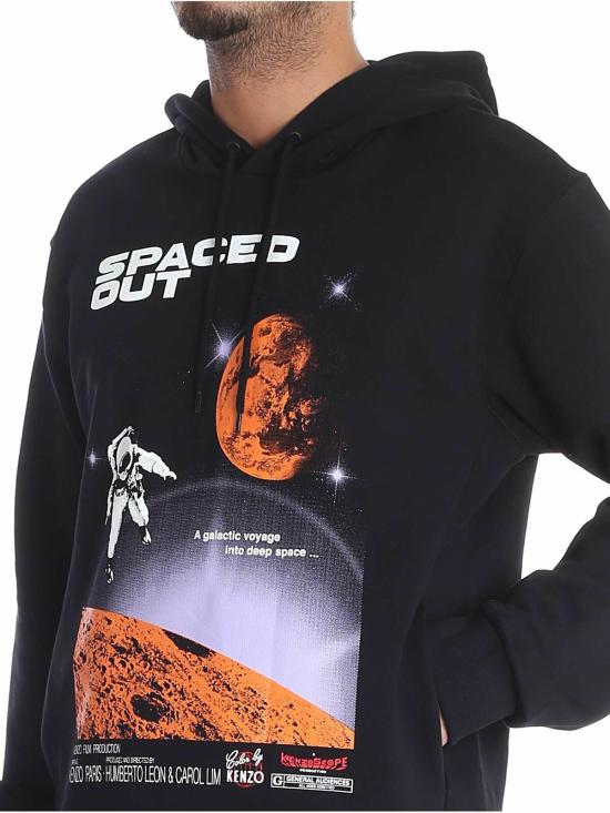  겐조 후드 티셔츠 5SW4054MD99 Black - KENZO