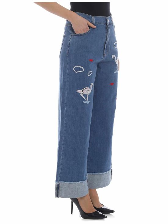  비베타 플레어 팬츠 91VV406713 Blue - VIVETTA